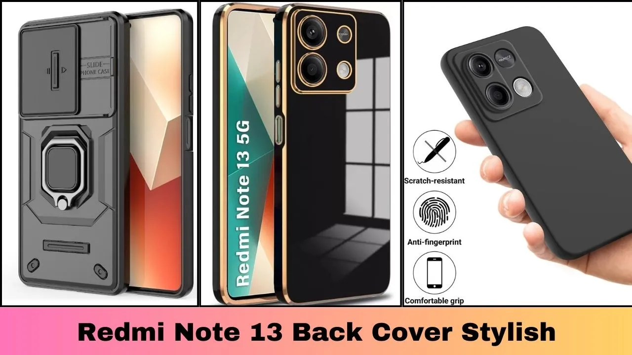 Redmi Note 13 Back Cover Stylish